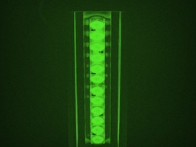 Архитектурный светильник "ШЕВРОН" - SVT-ARH L-37-20x50-Green